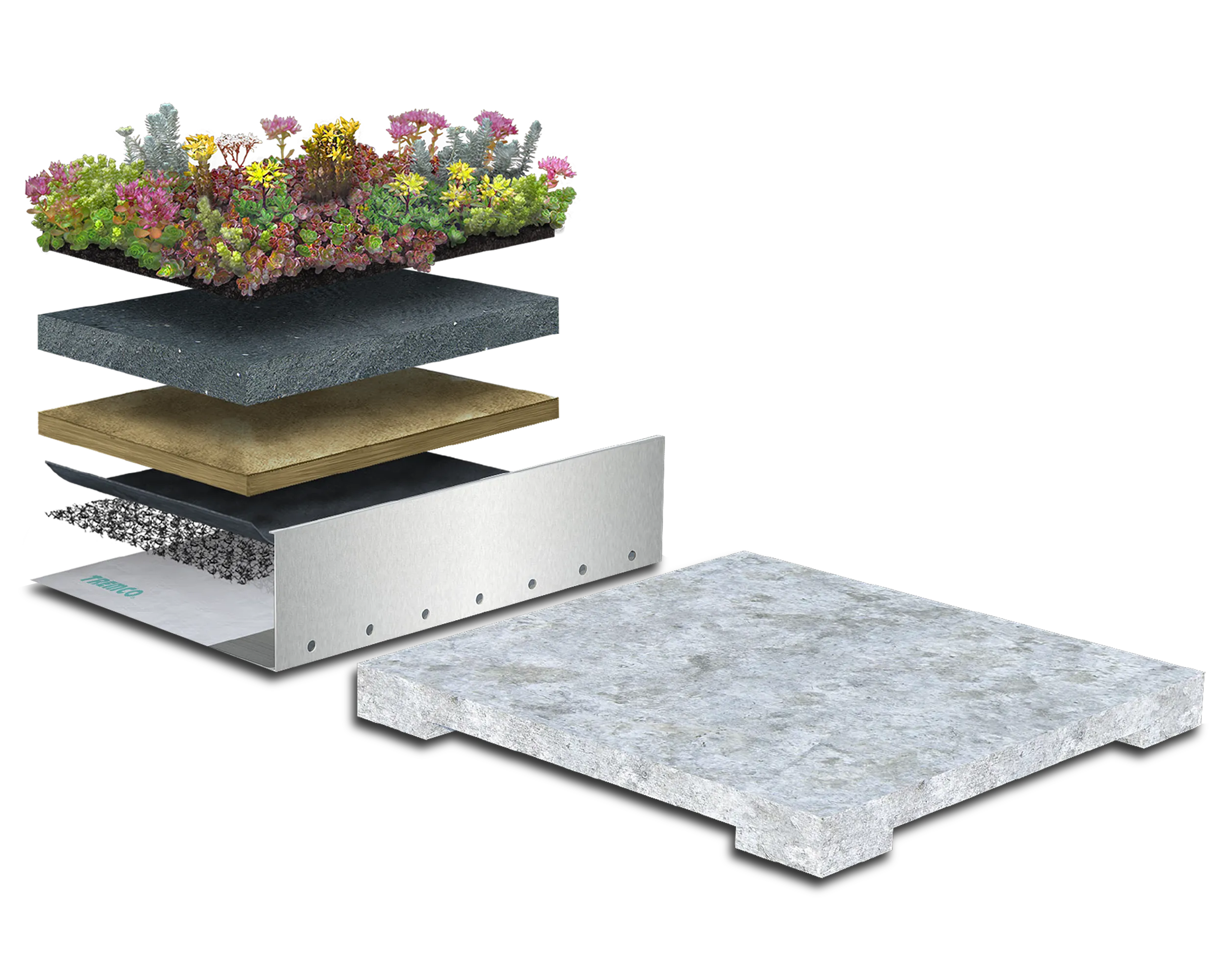 VR Ultralite Plus Roofing System - Vegetated Roof Systems For Apartments
